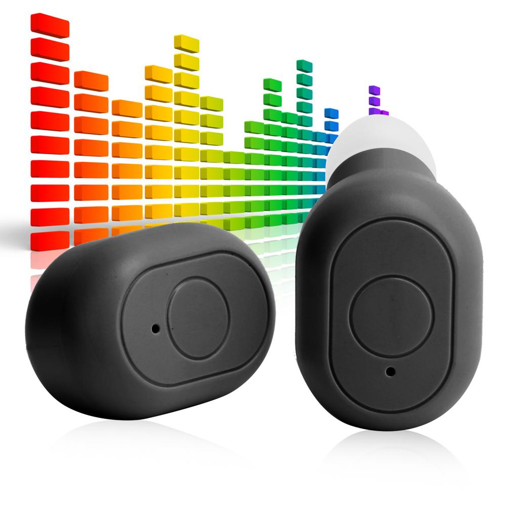 Y80 Kabelloses Bluetooth-Headset, In-Ear-Binaural-Stereo-Headset, Bluetooth 5.0-Headset(Schwarz )