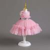 DiiFoky Baby Hochzeits-Schreinbesuch-Zeremonie Prinzessin Geburtstag Formelles Erinnerungsfoto Kindergarten-Eintrittszeremonie Kleid im westlichen Stil, Kinder-
