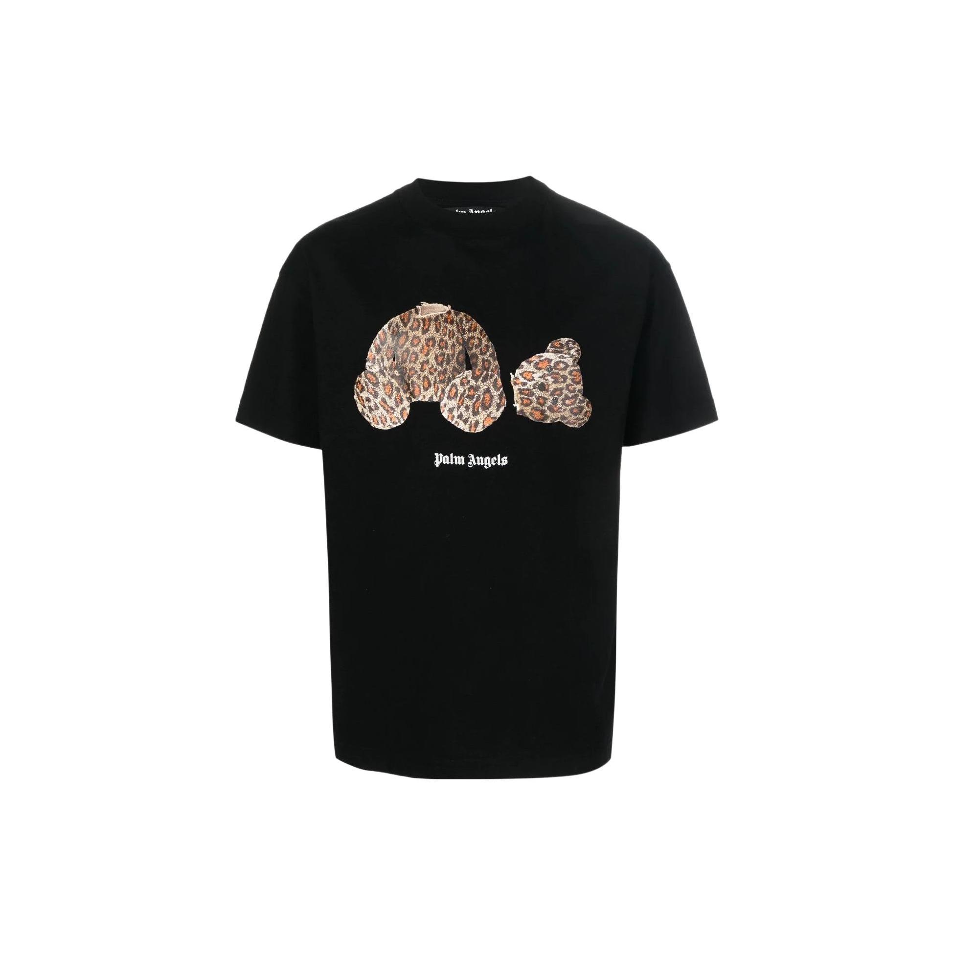 Palm Angels Leopard Bear Classic Tee