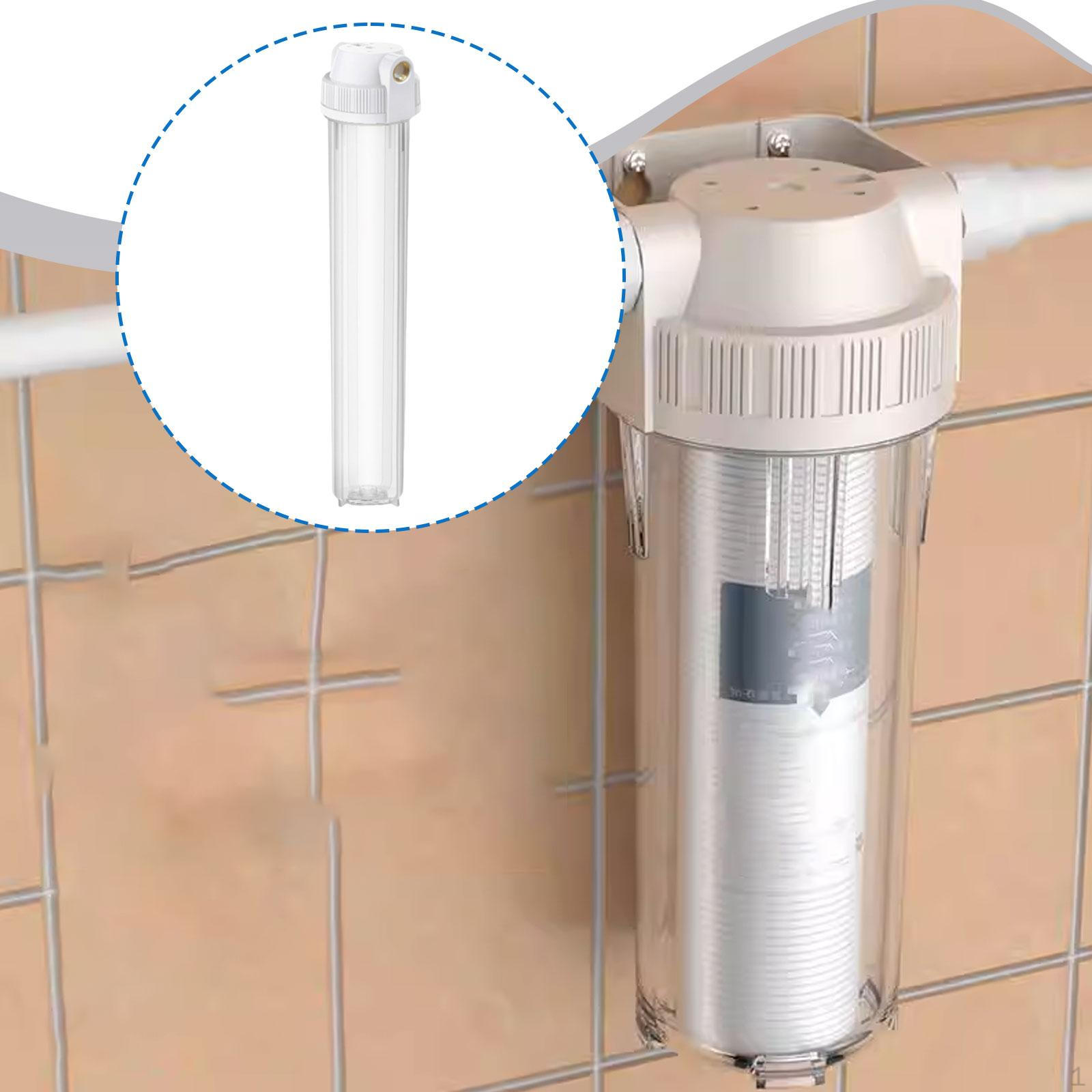 

Корпус Герметичная Прозрачная Бутылка Очиститель Воды Фильтрационное Оборудование Прочный ПП Материал Подходит 4 Points