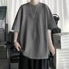 Men's Cotton Oversized T-shirt Loose Tops Tshirts For Clothing Breathable Casual Pattern Short Sleeve Tees Streetwear Recommend