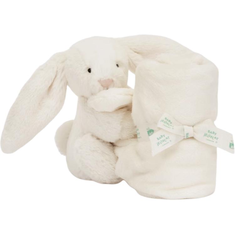 

JELLYCAT Shy Collection Ivory Bunny Comfort Blanket Dolls Plush Doll 15cm Height
