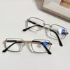Unisex Business Photochromic Reading Glasses HD Lenses Anti Blue Light Presbyopia Glasses Diopter 0 To +4 0