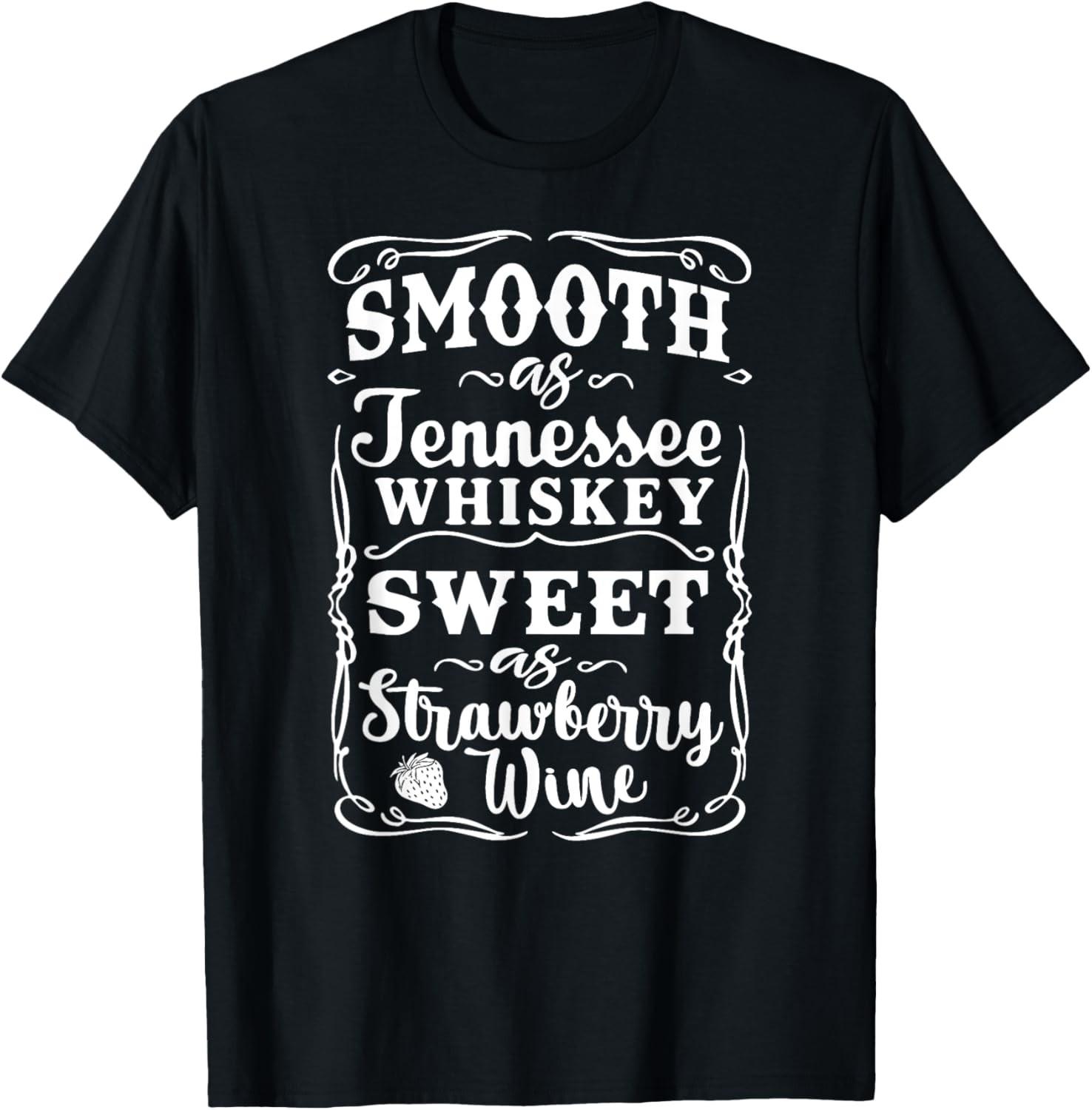 Smooth As Tennessee Whiskey, Country Music T-Shirt S разноцветный