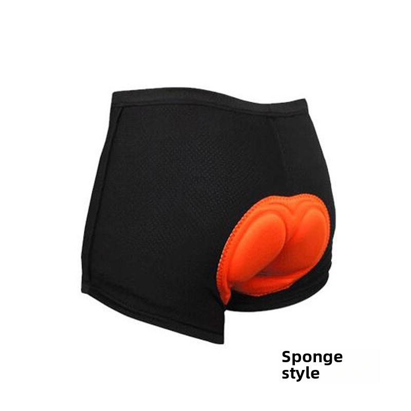 Lélegző kerékpáros alsónadrág ütéscsillapító és nedvességelvezető szilikon betéttel
