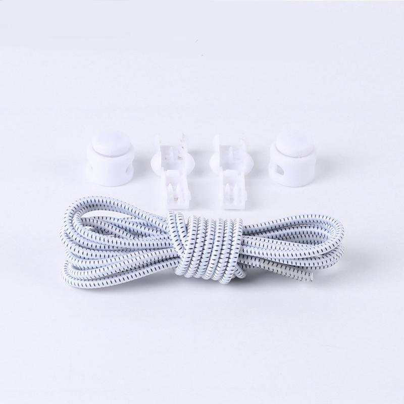 1 Pair of Elastic Shoelaces, Suitable for Children and Adults Stretching Lock Lazy Laces ,  Spring Retractable Sports Shoelaces