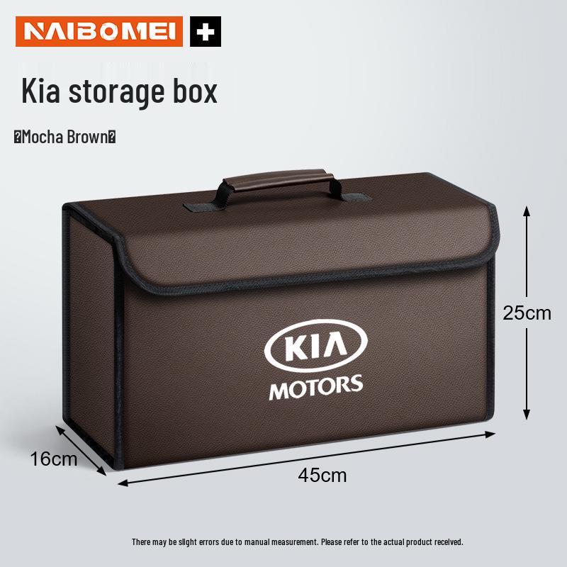 Kia K-Series Car Trunk Organizer: Fits K2, Cerato, K3, Sportage, K5, Forte, K4