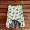 Womens  Fall Sweaters Long Sleeve Print Tops Pullover Sweaters Loose Dressy Casual Basic Clothes