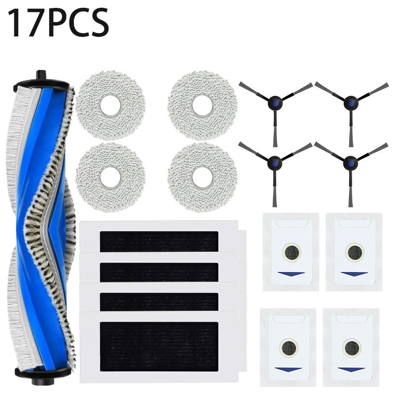 ForECOVACS T30 PRO OMNI / T30S PRO / YEEDI M12 Pro+ Robot Vaccum Replacement Parts Dust Bag Main Side Brush Filter Mop Accessoes