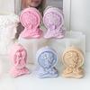 Reusable Silicone Mold Girl/Married Couple Candle Mould Creative Aromatherapy Making Mold Festive Decoration Supplies