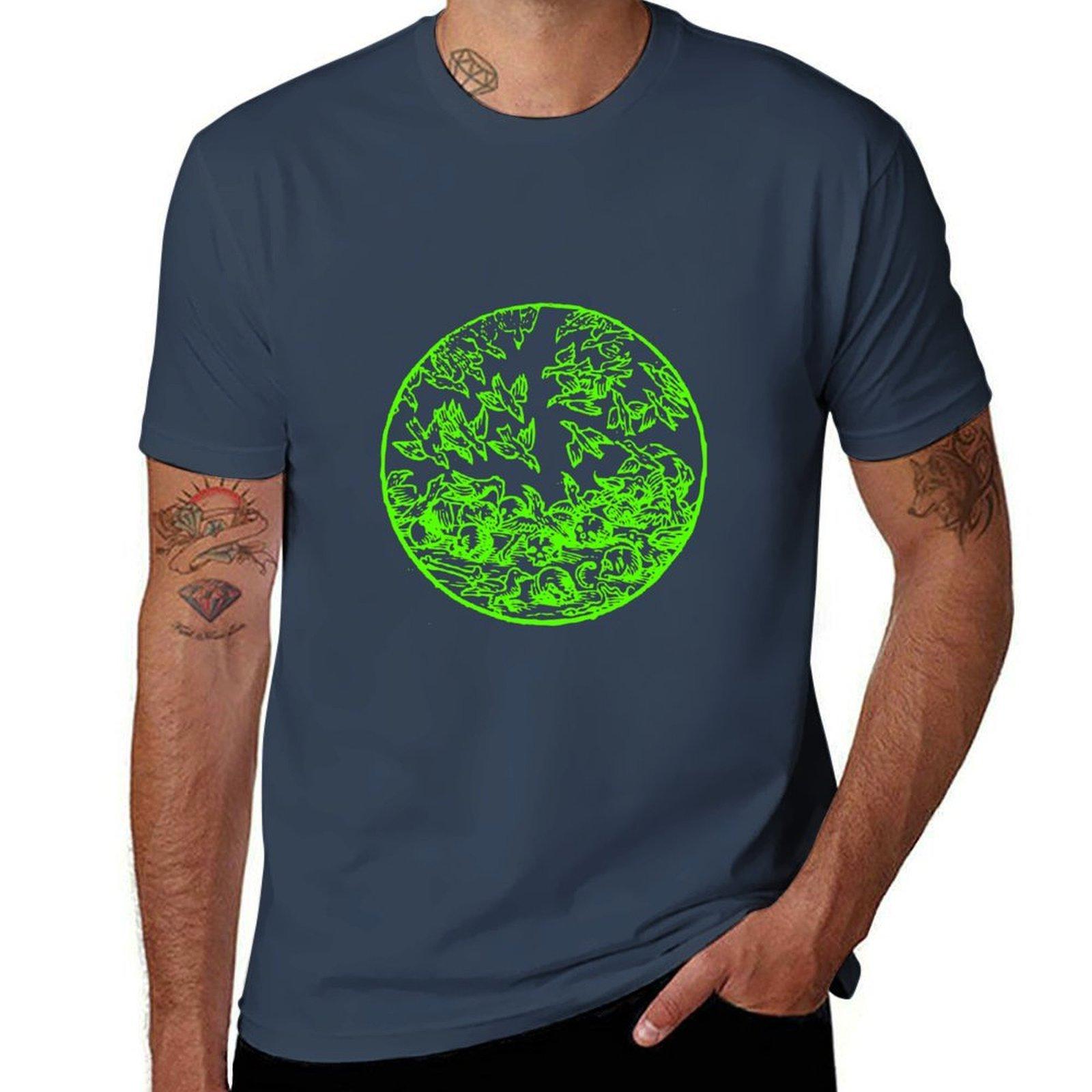 Death Becomes Green Tshirt Casual Trendy Streetwear Tee Shirt S