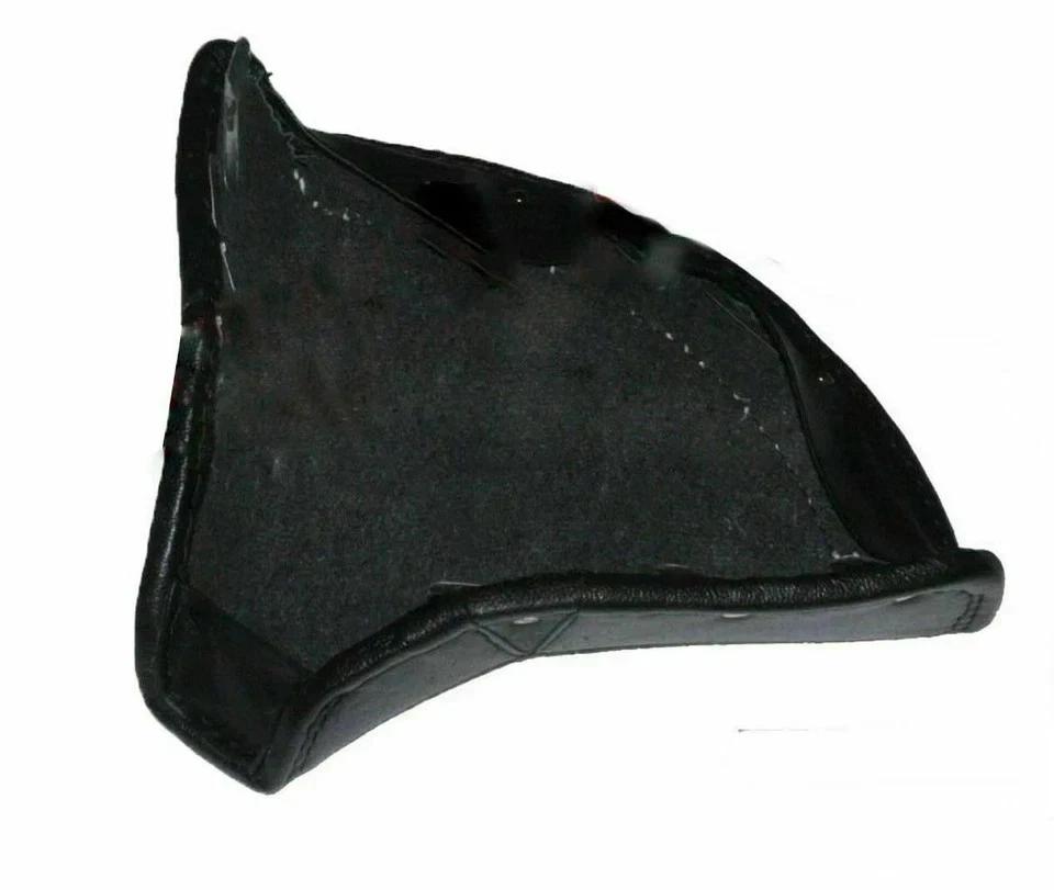 Lycett Black Leather Front Seat Cover Fits Royal Enfield Ariel Triumph