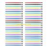 W89C 50 Pcs Paint Brushes Set Watercolor Paint Brushes Small Acrylic Brush Set