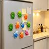 3D Fridge Magnet 5Pcs Mini Resin Turtle Refrigerator Magnet, Colorful Tortoise Kitchen Home Office Locker Decorative Accessories Magnets
