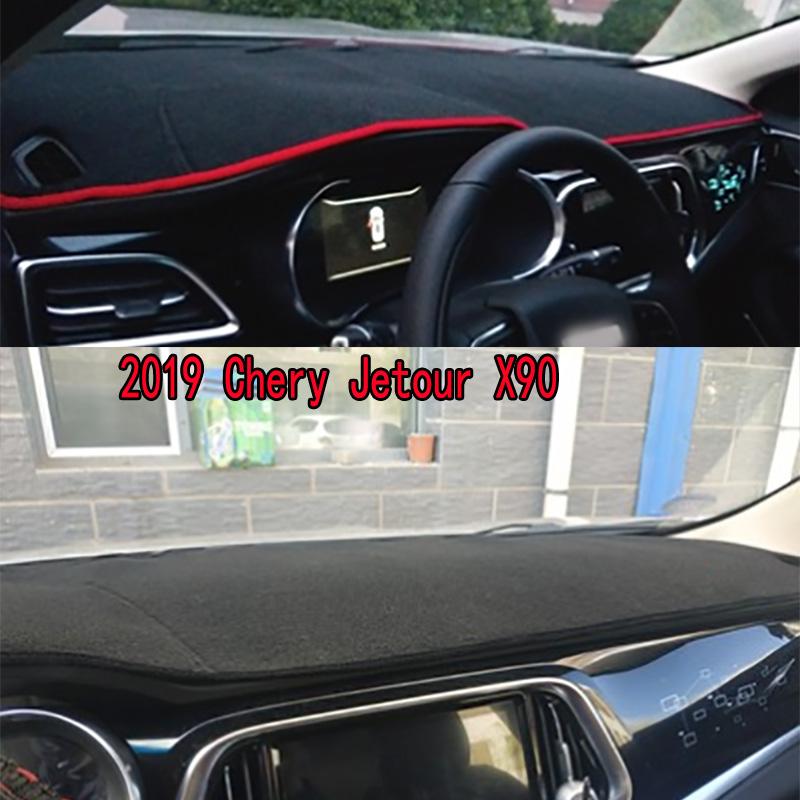 For 2019 Chery Jetour X90 X95 Plus Dashmat Dash mat Dashboard Cover Instrument Panel Sunscreen Pad Ornaments