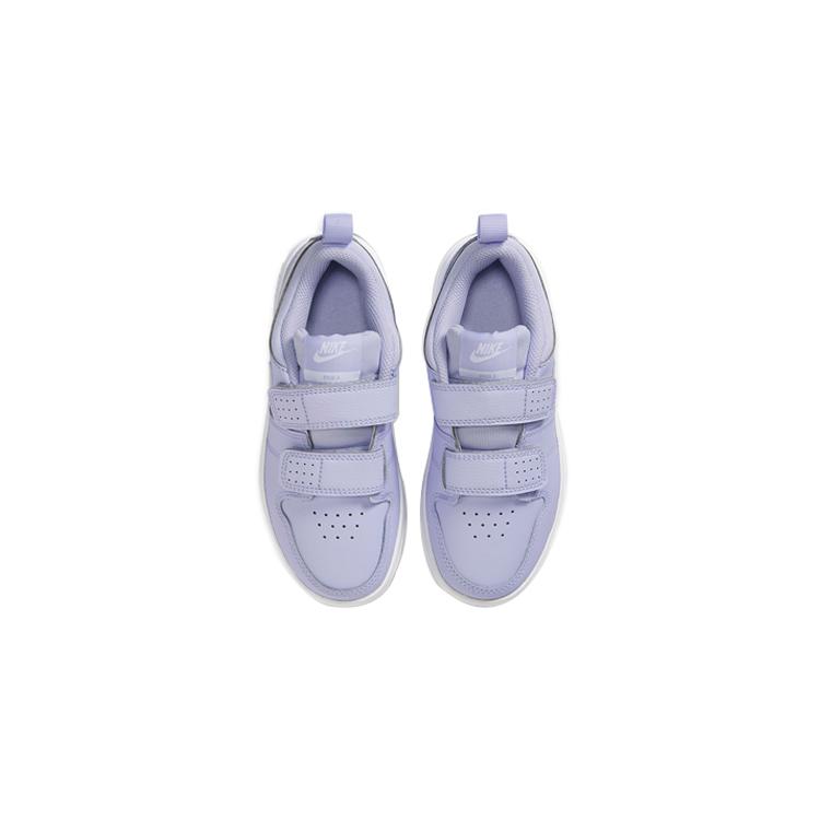 Nike Pico 5 Cushioning Low Top Kids Lifestyle Shoes White Purple Children Aged 3 7 Years Old AR4161-500