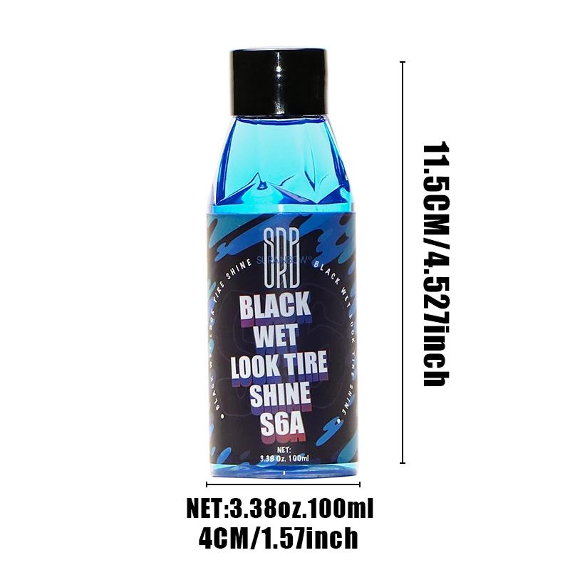 Black Wet Look Tire Shine Dressing,for a Whole New Level of Shine and Depth of Black,Safe for Cars,Trucks,Motorcycles,RVs & More