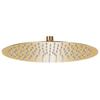 Rainfall Shower Head Stainless Steel 30 Cm Round Golden