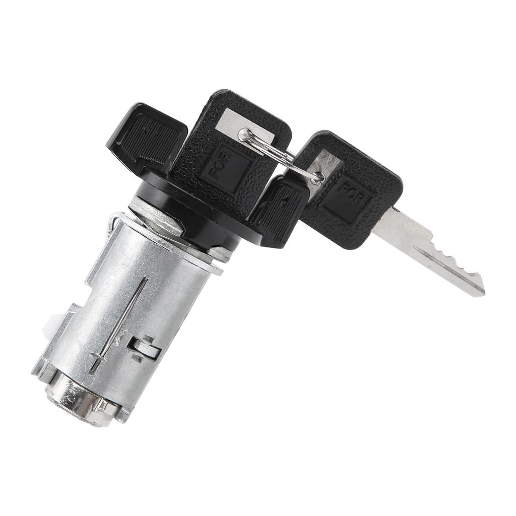 Tenningslåssylinder med 2 nøkler 701398 Erstatningstilbehør Passer for Chevrolet GM