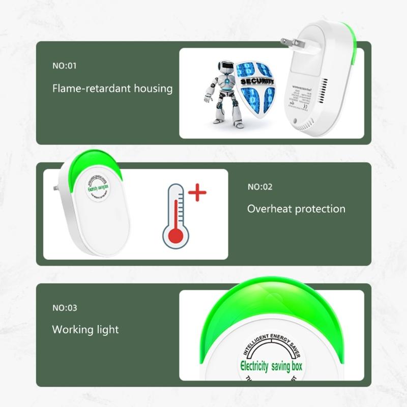 Easy To Use Energy Saving Device Energy Conservation Box Energy Saver For Domestic Outlets And Current Balancing