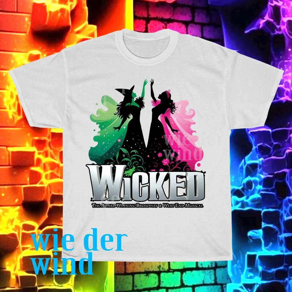 Новая Бродвейская Музыкальная Шоу-Программа Wicked Мужская Футболка смешная размер от S до 5XL M