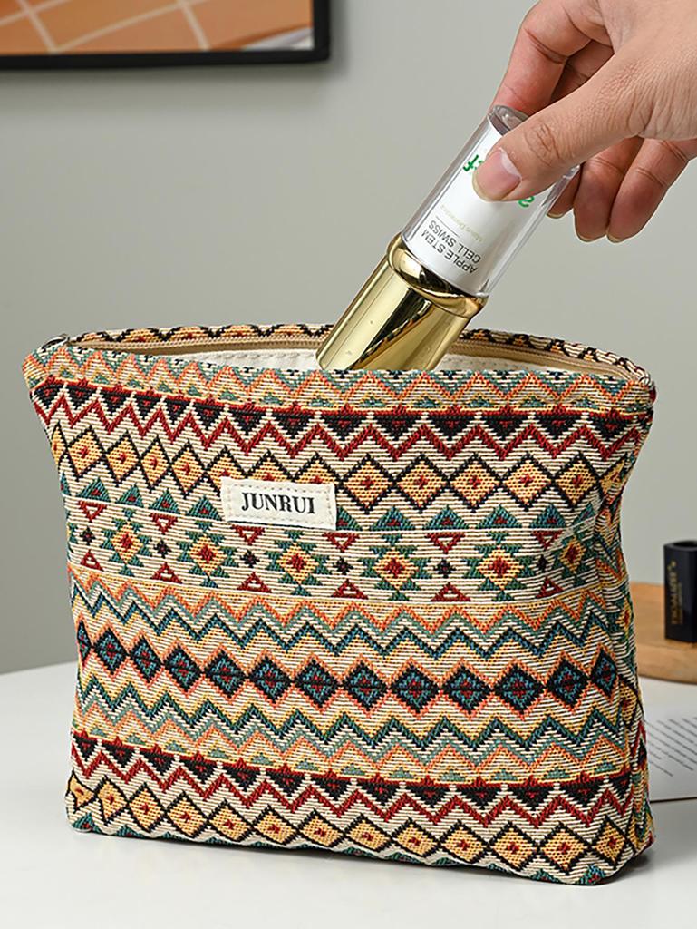 Bohemian Large Capacity Women's Travel Makeup Bag