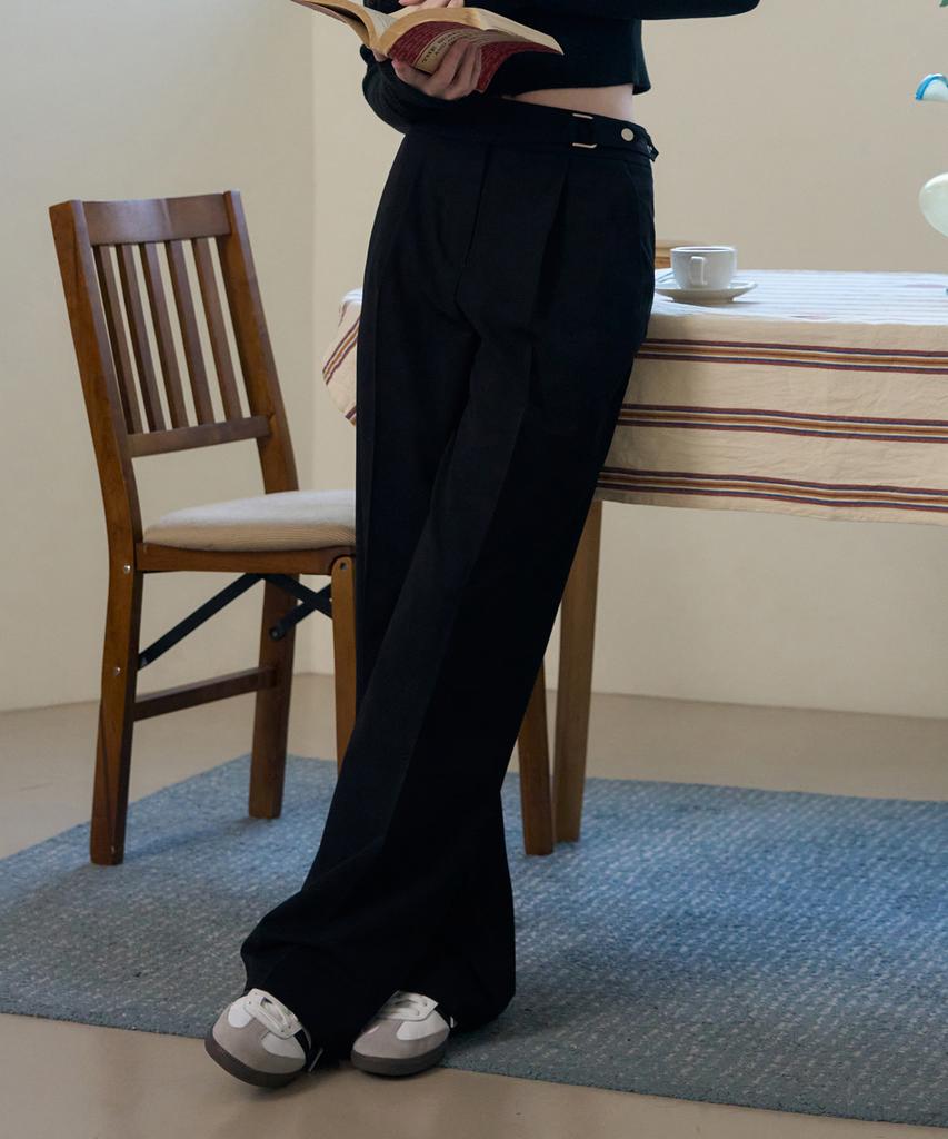 Deuloupisumeon Wool Wide Gurkha Slacks [Beige]