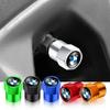 4Pcs Car Styling Wheel Tires Bolt-in Valve Caps Badge For M E81 E90 E92 E93 F30 E60 E61 F07 F10 F18 F12 X2 3 4 5 6 7 Series