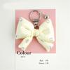 Practical Rhinestones Butterfly Bowknot Key Holder Sturdy Alloy Designs Decoration for the Fashionable Individual