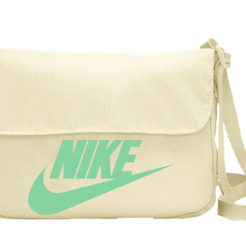 

Nike Fabric Shoulder Bag Crossbody Bag Regular Unisex Coconut Milk Ecru Casual CW9300-113