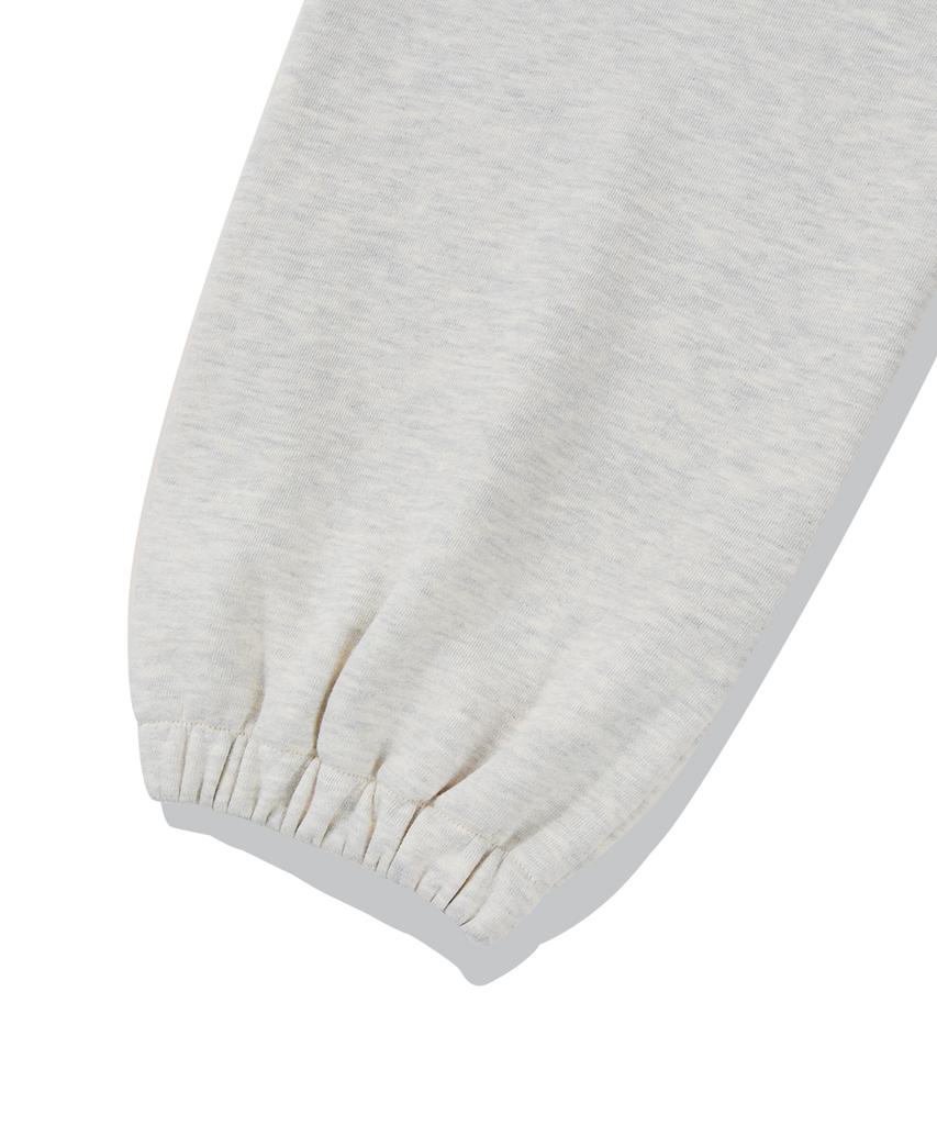 GAINSBORO Golden Logo Jogger Pants_Oatmeal
