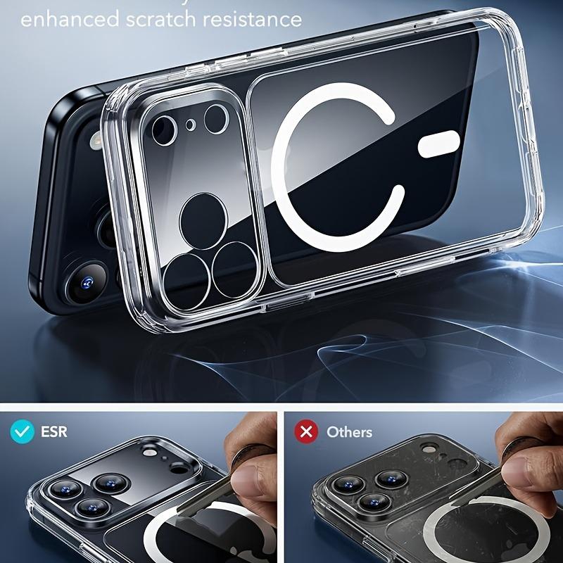 Transparente Magnetische Hülle für Für Iphone 17 Air 16 1 14 Plus 13 12 11 Pro Max Kabelloses Minimalistisches Design Ladeabdeckung
