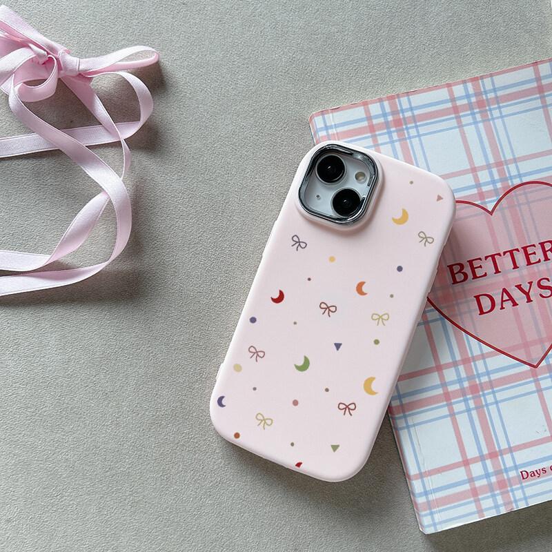 Husă Pentru Realme C63 C61 C67 C51 C53 C55 C21Y C25Y C20 C35 C12 5i 6i 8 9 11 12 13 Pro Plus GT3 cover Drăguță Y2K Fundiță Roz