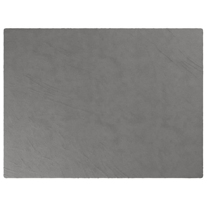 VidaXL Weighted Blanket with Cover Grey 150x200 Cm 7 Kg Fabric 350828