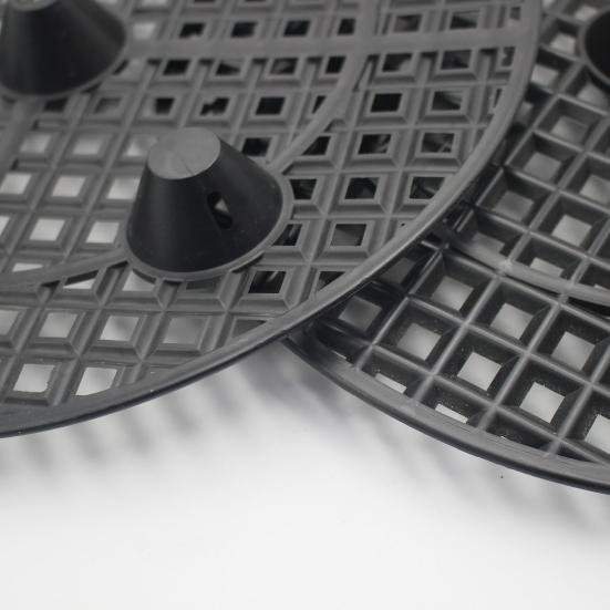 Flowerpot Holding Tray Reliable Multifunctional Plastic Practical Good Loading Flowerpot Elevator Tray Plant Garden