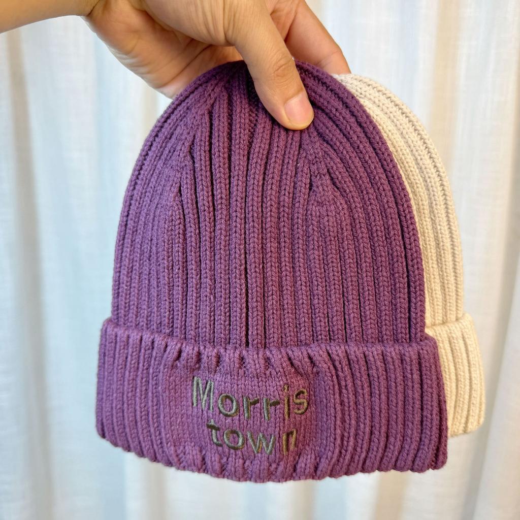 Autumn and Winter Knitted Hats Warm Ear Protection Woolen Hats for Men Fashionable Letters Cold Proof Baotou Hats Couple Pullover Hats for Women