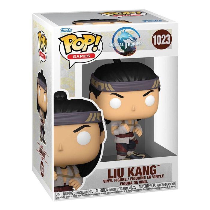 Figurine Funko Pop Games Mortal Kombat Liu Kang god of the fire