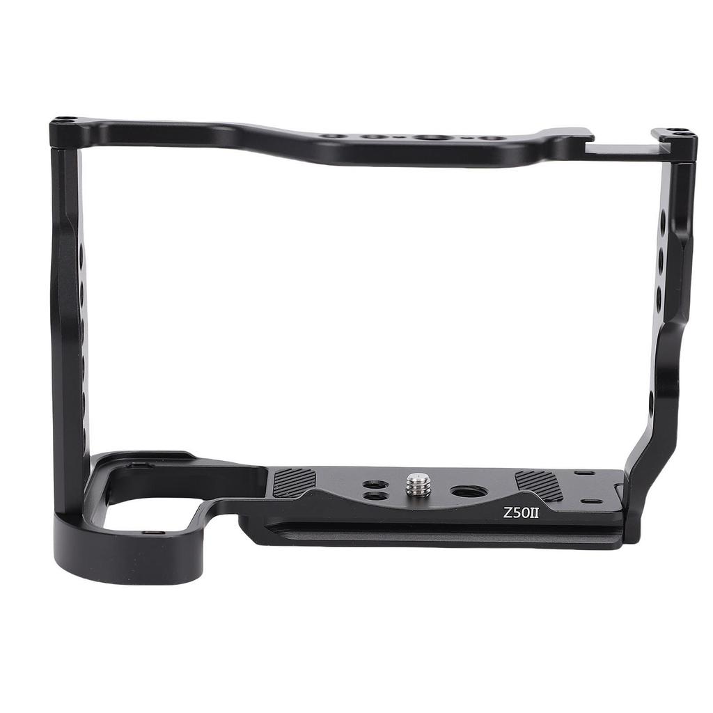 Camera Cage Rig Aluminum Alloy Video Camera Expansion Protective Frame with Cold Shoe Mount for Z50II