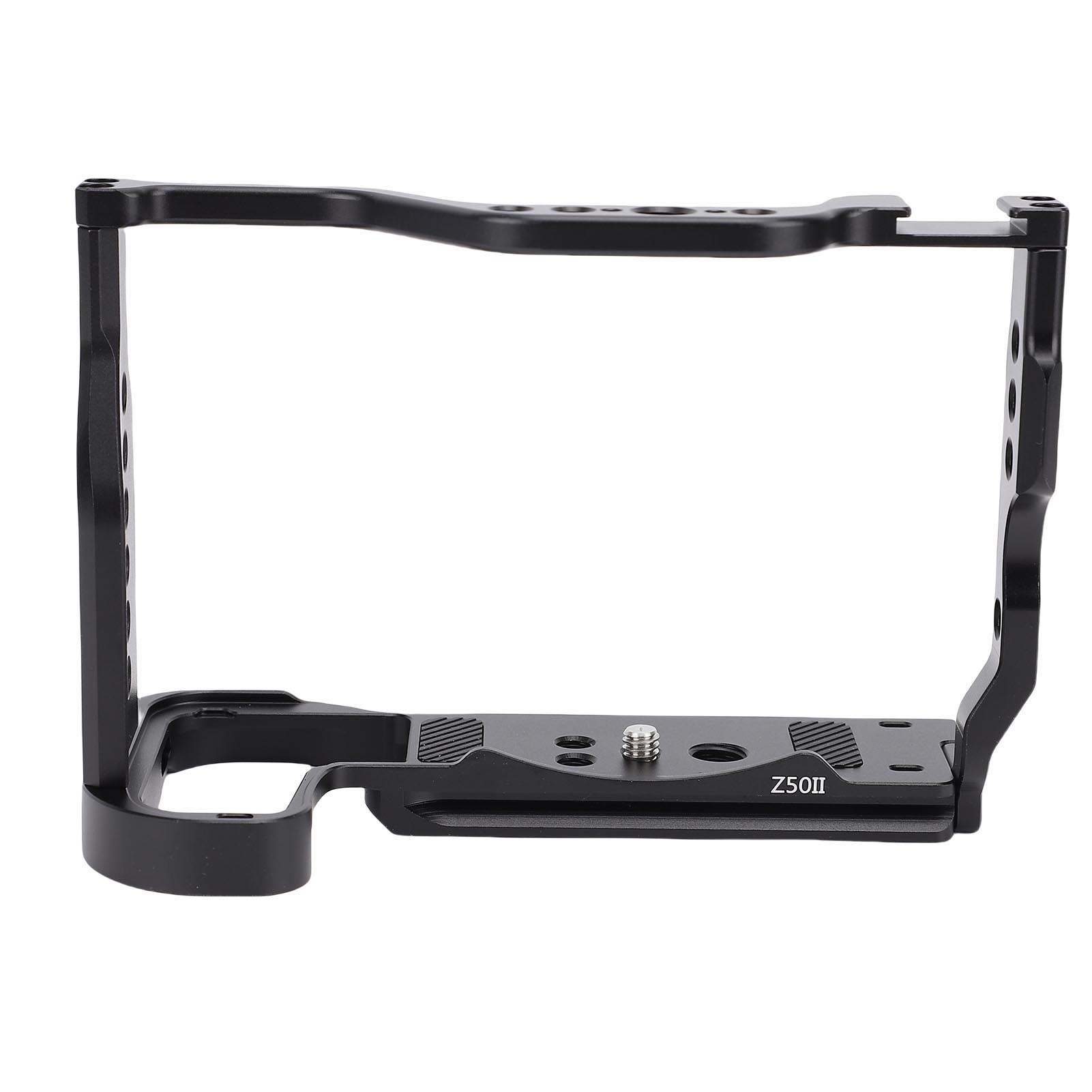 

Camera Cage Rig Aluminum Alloy Video Camera Expansion Protective Frame with Cold Shoe Mount for Z50II