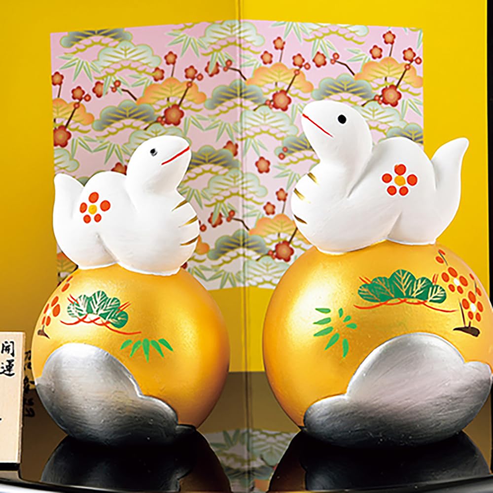 Akiho 2025 Zodiac Sign Year of the Snake Snake Good Luck Golden Yan Saiho Tamafuku Snake Couple