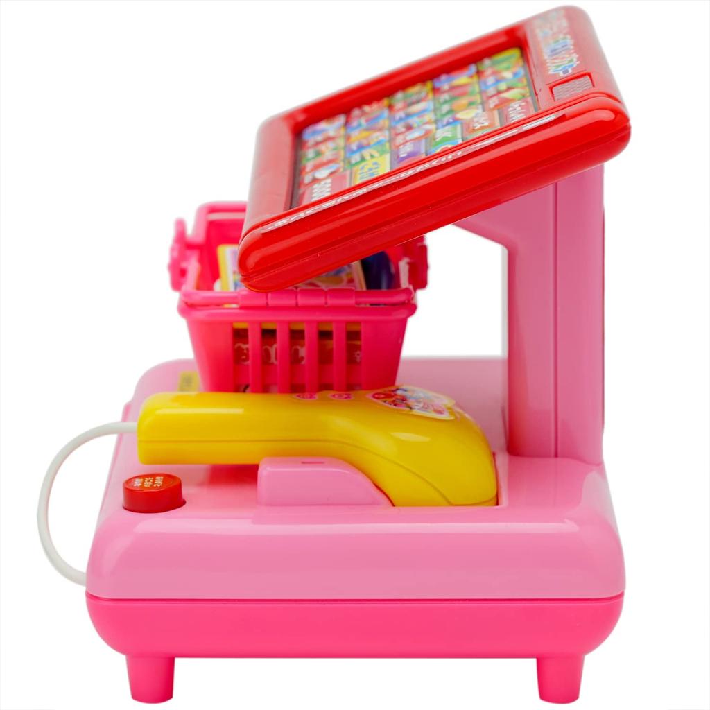 Tsuyama Pen-chan Toy Talking Touch Panel Cash Register A096 Pink