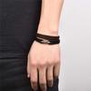 3 Colors Vintage Trendy Simple Classic Jewelry Bangles Bracelets Leather Hook Bracelet Wristband