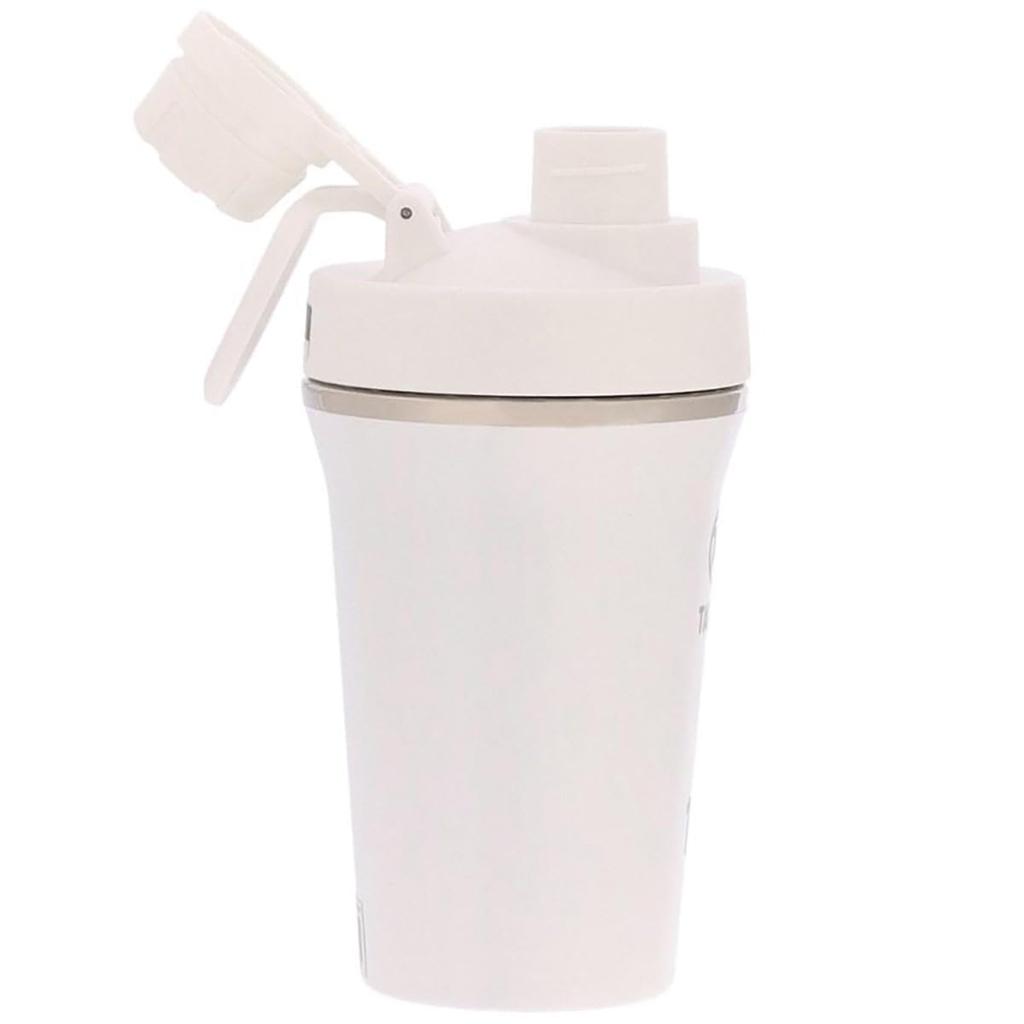 Takeya Offizielle Edelstahlflasche 470ml Shaker Protein Smoothie TAKEYA FLASK Ausgussbecher Tragegriff Wasserflasche Kaltlagerung Direktes Trinken