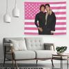 Heated Rivalry American Flag Tapestry Colorful USA Design Room Aesthetic Living Room Party Decor College Dorm Decor Barton