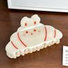 Rabbit Delightful Hair Accessory Trendy Claw Clip Ideal For Fresh And Sweet Looks