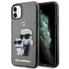 Etui Do iPhone 11 Karl Lagerfeld Gliter Choupette Czarne