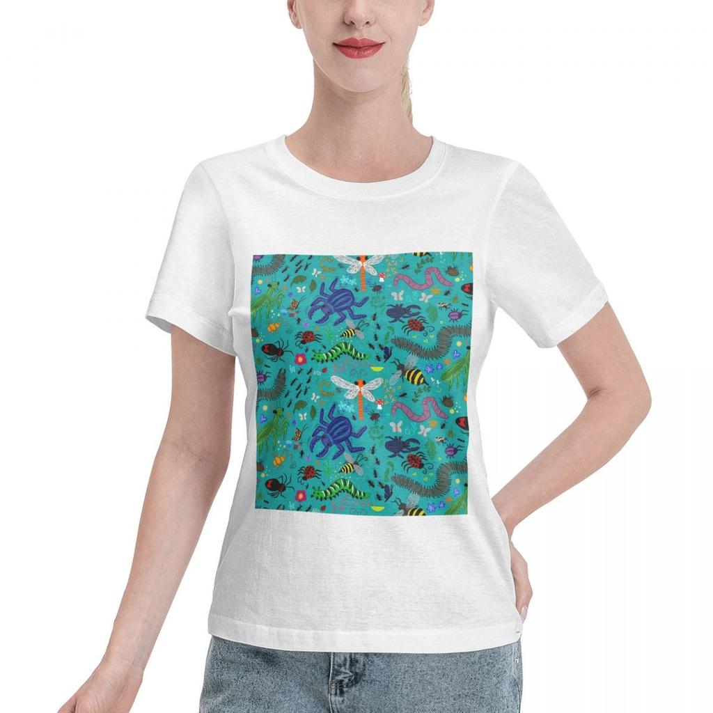 Clearance Bugs Unisexs Tshirt Party Classic Solid Tee