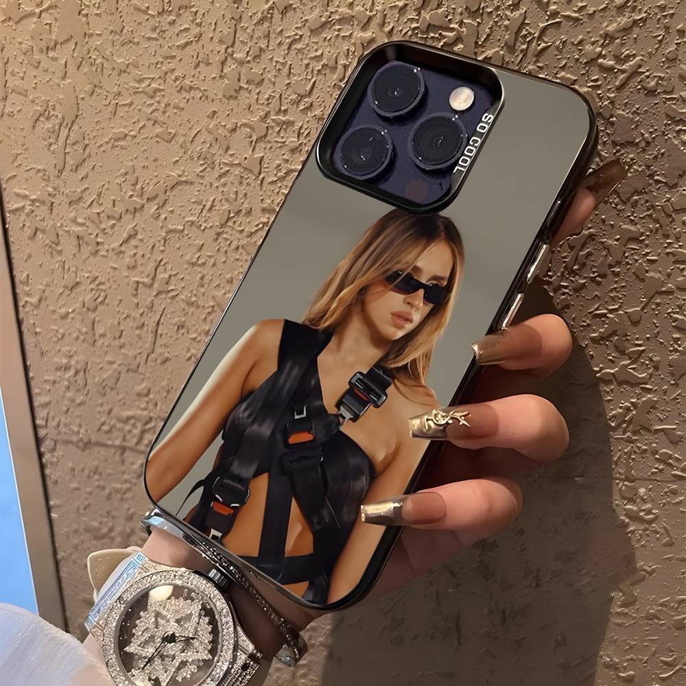 Tate Mcrae So Close To What För iPhone 17,16,15,14,13,12,11,Mini,Pro,E,SE4,XS,MAX Svart Godis Matt Fodral