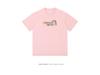 Tide Pure Cotton Unisex T-Shirt - Fun Letter Cartoon Print, Loose Fit, Unique Design