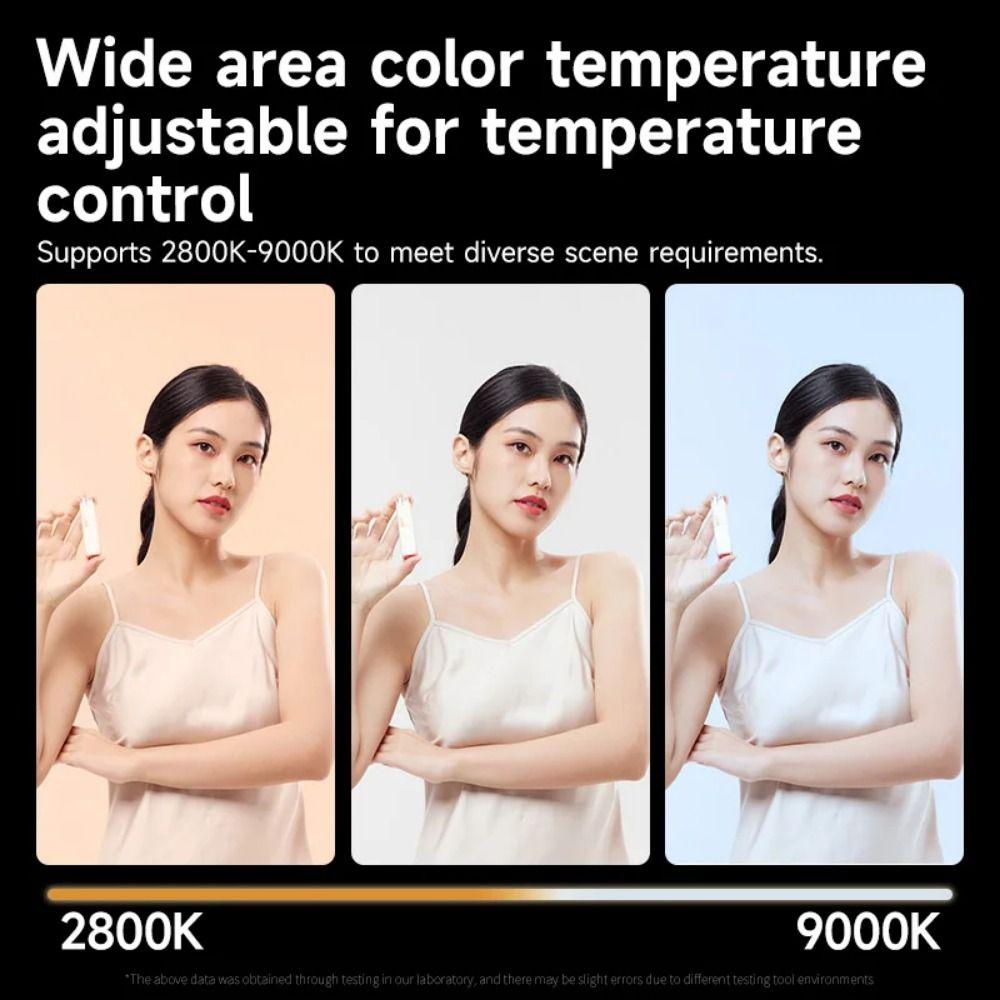 2800-9000K Mini LED Video Lamp 40W Pocket Photography Light Portable Camera Fill Lamp  Camping